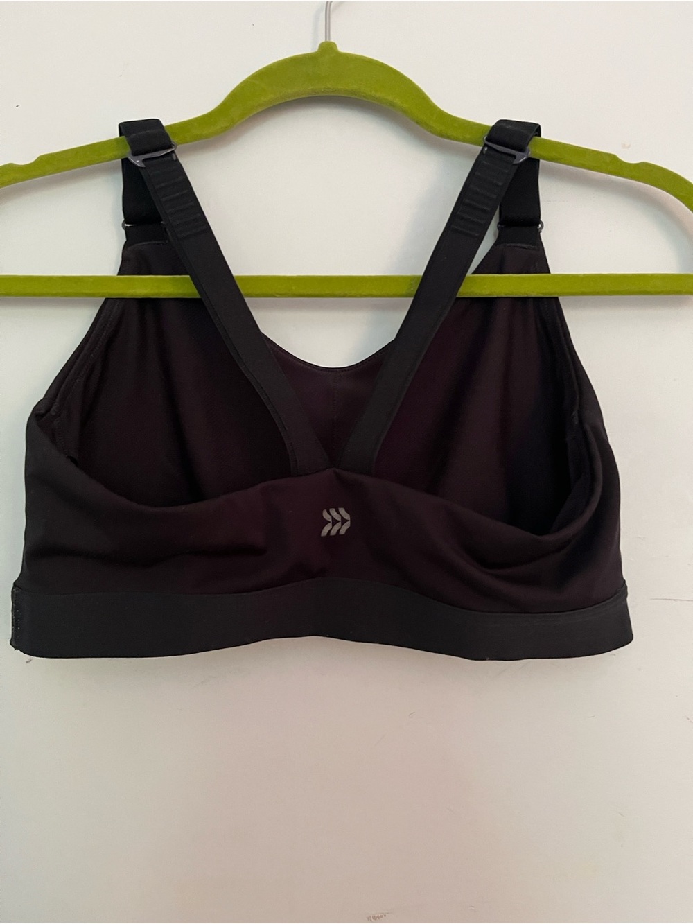 Free People Black Adjustable Strappy Sports Bra